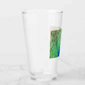 孔雀の羽毛 タンブラーグラス (右)