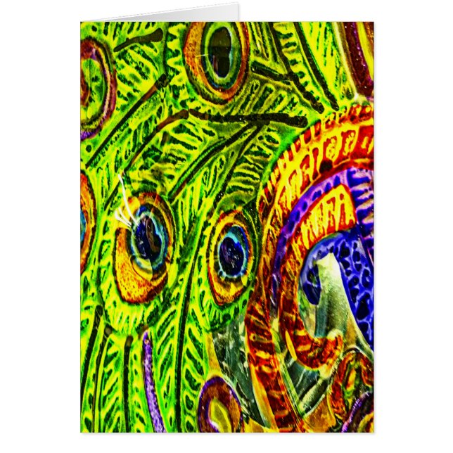 孔雀の羽 (正面)