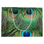 孔雀の羽3 ラージペーパーバッグ (裏面)