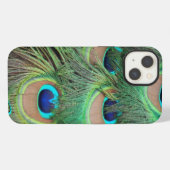 孔雀の羽3 iPhoneケース (裏面横)