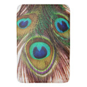 孔雀の羽4バスマット バスマット (正面縦)