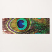 孔雀の羽4 ヨガマット (裏面(横))