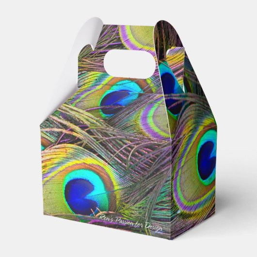 孔雀の羽5 フェイバーボックス (正面サイド)