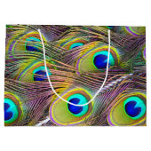 孔雀の羽5 ラージペーパーバッグ (裏面)