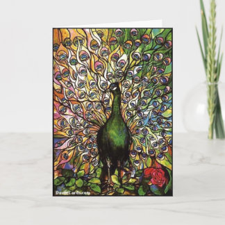 孔雀の羽 カード