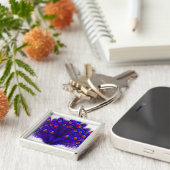 孔雀の羽 キーホルダー (側面)