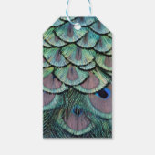孔雀の羽 ギフトタグ (正面)