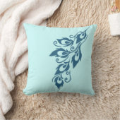 孔雀の羽 クッション (ブランケット)