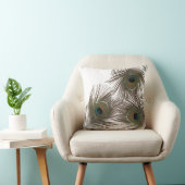 孔雀の羽 クッション (椅子)