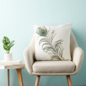 孔雀の羽 クッション (椅子)