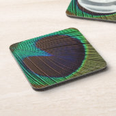 孔雀の羽 コースター (左側)