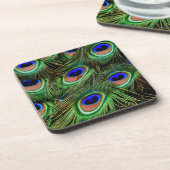 孔雀の羽 コースター (左側)