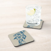 孔雀の羽 コースター (右側)