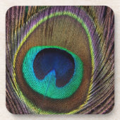 孔雀の羽 コースター (正面)