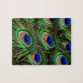 孔雀の羽 ジグソーパズル (横)
