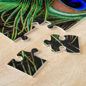 孔雀の羽 ジグソーパズル (側面)