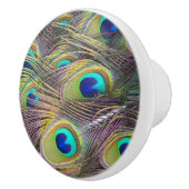 孔雀の羽 セラミックノブ (右)