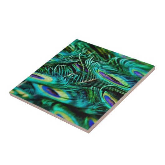 孔雀の羽 タイル (側面)