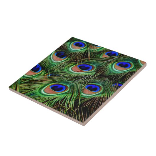 孔雀の羽 タイル (側面)