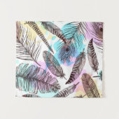 孔雀の羽 タペストリー (正面(横))