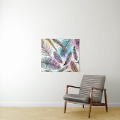 孔雀の羽 タペストリー (インサイチュ(横))