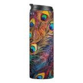 孔雀の羽 タンブラー (回転右)