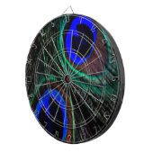 孔雀の羽 ダーツボード (正面右)