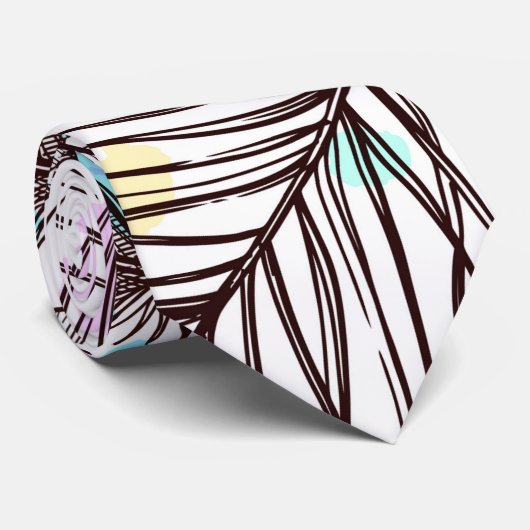 孔雀の羽 ネクタイ (ロール)