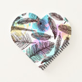 孔雀の羽 ノートブック (裏面)