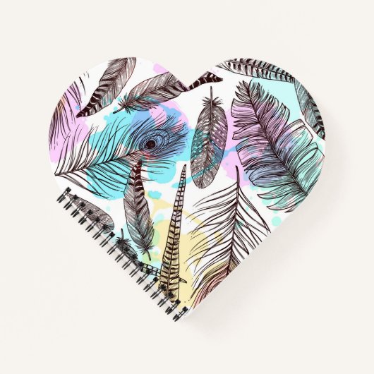 孔雀の羽 ノートブック (正面)