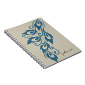 孔雀の羽 ノートブック (右側)