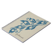 孔雀の羽 ノートブック (左側)