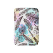 孔雀の羽 バスマット (正面縦)