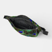 孔雀の羽 ファニーパック (見開き)