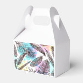 孔雀の羽 フェイバーボックス (正面サイド)