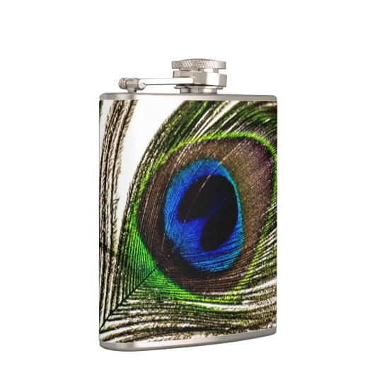 孔雀の羽 フラスク (右)