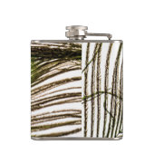 孔雀の羽 フラスク (裏面)