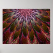 孔雀の羽 ポスター (正面)