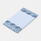 孔雀の羽 ポストイット (アングル)