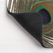 孔雀の羽 マウスパッド (コーナー)