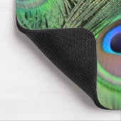 孔雀の羽 マウスパッド (コーナー)