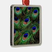 孔雀の羽 メタルオーナメント (右)