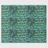 孔雀の羽 ラッピングペーパー (フラット)