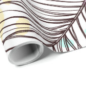 孔雀の羽 ラッピングペーパー (ロールコーナー)