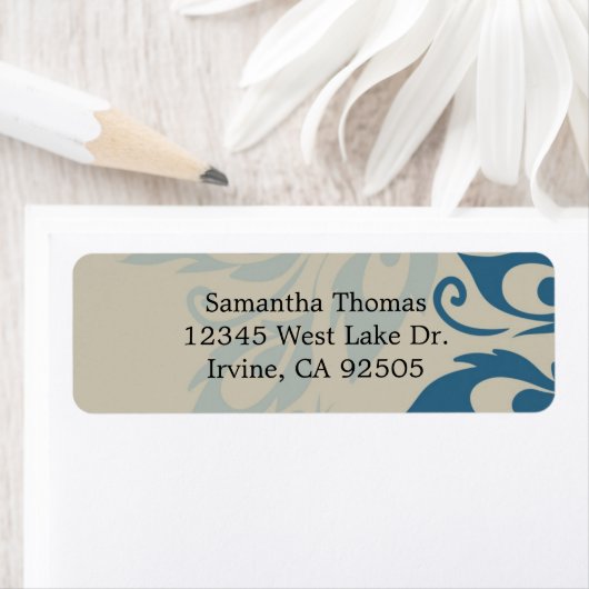 孔雀の羽 ラベル (インサイチュ)