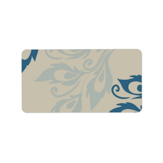 孔雀の羽 ラベル (正面)