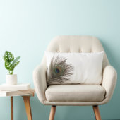 孔雀の羽 ランバークッション (椅子)