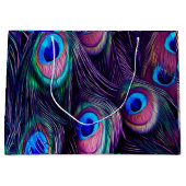 孔雀の羽 ラージペーパーバッグ (正面)