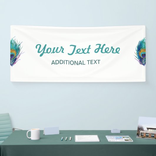 孔雀の羽 横断幕 (トレードショー)