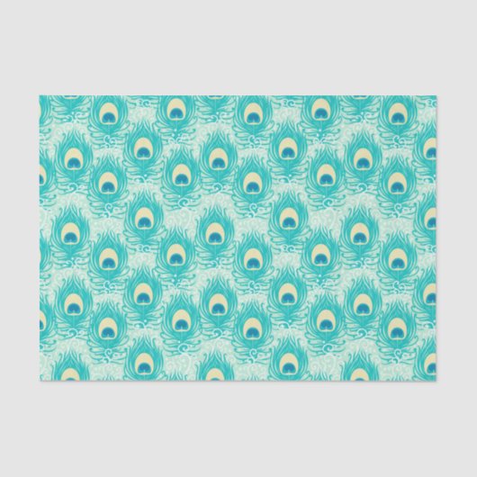 孔雀の羽 薄葉紙 (正面)